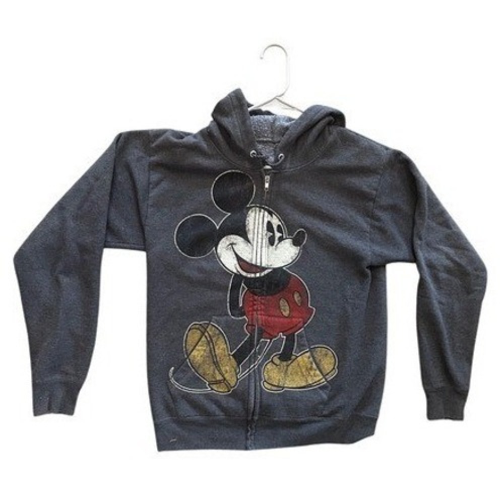 Disney‎ Parks Mickey Mouse Zip Up Hoodie Women's Small
